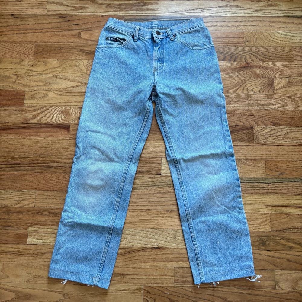 Lee Women's Light Blue Straight Jeans